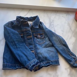 Osh kosh b’gosh girls Jean jacket size 5T